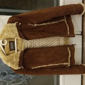 Women's suede jacket